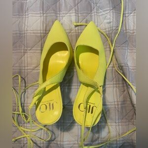 Neon Jennifer Lopez Heels Size 10M